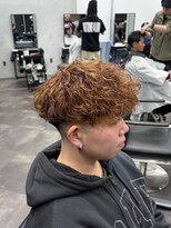 メンズサロンドットリアン(dot. lien)&nbsp;茶髪スペインカール