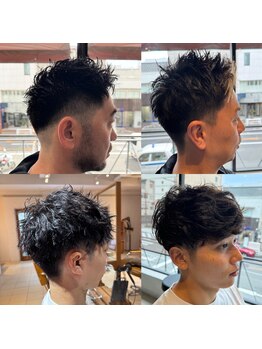 ビーハイブ ギフト(BeeHIVE GIFT)の写真/ビジネスシーンでも好印象♪大人男性の身だしなみ×スカルプケアでワンランク上の仕上がりに/メンズパーマ