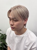 ヘアースタジオ ゼン(hair studio Zen)&nbsp;ホワイトミルクティーベージュ/10代/20代/京都駅【木本】