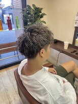 レガ(le ga) ツイストスパイラルパーマ×マッシュ