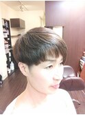 大人のショートマッシュ