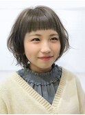 《Ｎａｎｐｕ》フォギーグレージュ×ゆるふわボブ