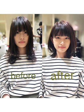 シアン 栄店(CYAN.) 【似合わせカット】ノープランOK RBY blanc  蔵谷