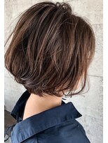 オンリエド ヘアデザイン(ONLIed Hair Design) 【ONLIed】大人かわいいひし形ショートボブ
