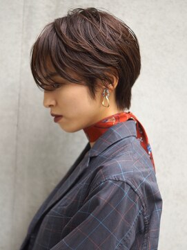 アトリエ フェム(atelier.fem) atelier.fem　シースルーバング×ハンサムショート