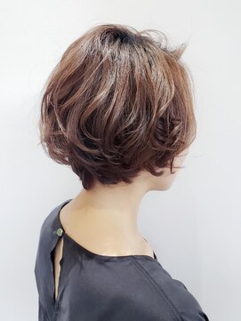 ヘアーアンドスパ フェリーチェ ミチ 野田屋町店(HAIR&SPA felice MICHI) 愛され大人ショートボブ