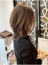 23年冬 ヘアスタイル 髪型 ヘアカタログ セミロング ランキング ホットペッパービューティー