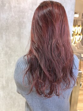 フィゼル あべのルシアス店(Aujua fizelle) ワインレッド*増崎彩乃