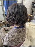 レディースコテ巻き風パーマ