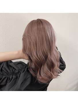 バズ ビー(BUZZ Bee) 【ブリーチ2回】韓国風プノンモカ【ピンクベージュ】