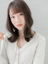 【ROMA銀座】20代30代40代/Cカーブ/鎖骨ミディアムレイヤー