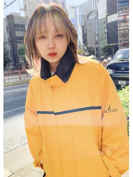 レトン 銀座(leton) テラコッタ/ミニウルフ/くすみブルー/ウルフマッシュ/くびれヘア