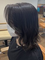 ノエルヘアー(Noel hair)&nbsp;寒色系カラーくびれヘア
