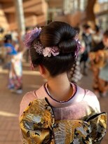 サロンドプランセス(SALON DE PRINCESSE) 成人式日本髪風スタイル