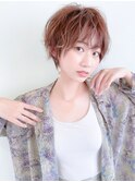 束間マッシュショート[大人可愛い 20代 30代 40代]