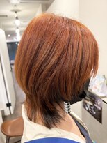 ヘアールーム(Hair Room)&nbsp;アプリコット×暗めインナー