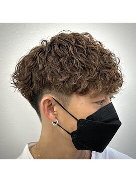 ササ(33) スペインカール波巻きツイストスパイラルパーマ