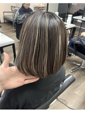 ヴィフ 大船(VIF) ハイライトカラーケアブリーチダブルカラー白髪ぼかし脱白髪染め