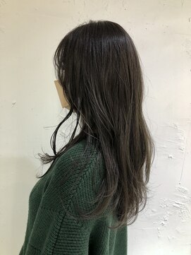 サニーズ(SUNNY'S by CONKS) 【暗髪】暗めオリーブベージュのロングスタイル