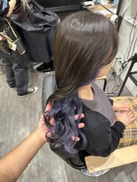 ココット 京橋店(cocotte)&nbsp;艶髪インナーブルーラベンダーカラー