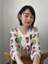 トレンチ(TRENCH)&nbsp;ミニボブ×暗髪　　　TRENCH