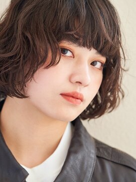 ミンクス渋谷スマートサロン(MINX shibuya smart salon) 切りっぱなしボブ エアリーロング 美髪 ピンクブラウン