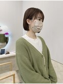 ボブ　フルバング　ハッシュカット　イメチェン　似合わせカット