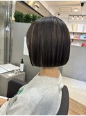 大人ボブ　ボブ　ストレート　フレンチボブ　髪質改善ストレート
