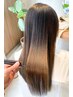 【キュアオペ♪】髪質改善艶感カラー+クイックAujua ￥13180