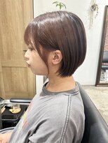 ヴィップルーム(viproom)&nbsp;カール/セミディ/シアーカラー/姫カット/ダークアッシュ