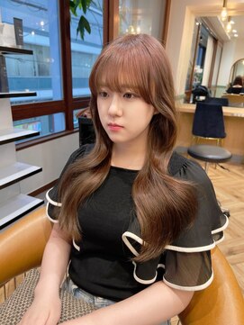 ロンドジェネルーズ 柏(Lond generous) 【羽田】韓国風レイヤーカット×ウェーブミディアム【柏/着物】