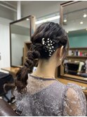 お呼ばれヘアアレンジ♪