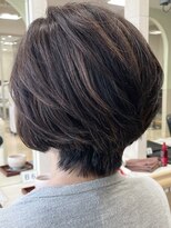 ヘアークリアー 春日部 大人可愛いナチュラルウィービング 前上がりボブ/30代40代50代