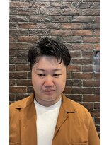 ティシップス(T-SHIPS)&nbsp;ツーブロック×アイロンパーマ