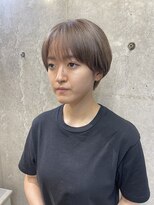 カシュカシュ(cache cache)&nbsp;ワンブリーチ　ミルクティーショート　二子玉川　用賀