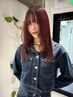《人気No.3》似合わせカット＋透明感カラー＋2stepTR￥16300→￥10500