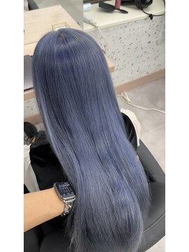 エイト 川崎店(EIGHT) アイスブルー[髪質改善/ブリーチ/ダブルカラー/川崎］