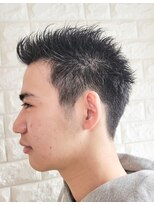 松本平太郎美容室 国立店 スパイキーショート/30代40代50代60代