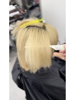 ミラ 銀座(MILA)&nbsp;ブリーチしているけど癖をとりたい！！