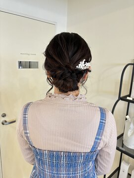 ロカリタ キョウト 四条大宮店(ROCAReTA kyoto) アップスタイルアレンジ