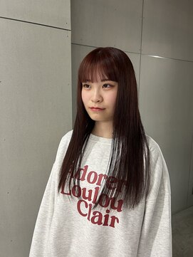 ジェム(GEM) 【hinana】こっくりワインレッド