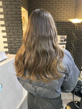 ヘアーアンドカラー ルジャルダン 葛西店(le jardin) ロングレイヤー波巻き