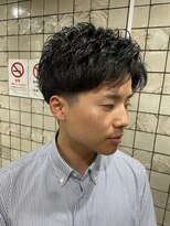 ヒロギンザ 新橋日比谷口店(HIRO GINZA) ツーブロックアップバング