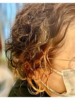 リシェールグリーン 越谷花田店(RICHAIR GREEN)&nbsp;ホワイトグレージュ/デジタルパーマ/フェザーパーマ/ 北越谷