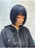 ブリーチなしチェリーブラウン髪質改善イルミナカラー韓国
