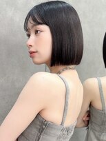 ロンドアベニール 北千住(Lond avenir) くびれヘア/顔周り/韓国/レイヤーカット/黒髪/ミディアム北千住