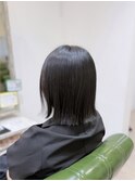 肩で外ハネ