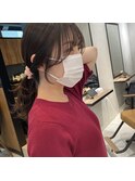 結んでも可愛い顔まわり♪（少なめ）