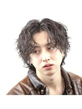  BLUCKこだわりのパーマスタイル【波巻きパーマ】[渋谷/ニュアンスパーマ/メンズサロン/学割U24/眉毛サロン