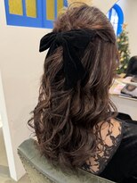 コキリ(kokiri) ふわふわハーフアップ